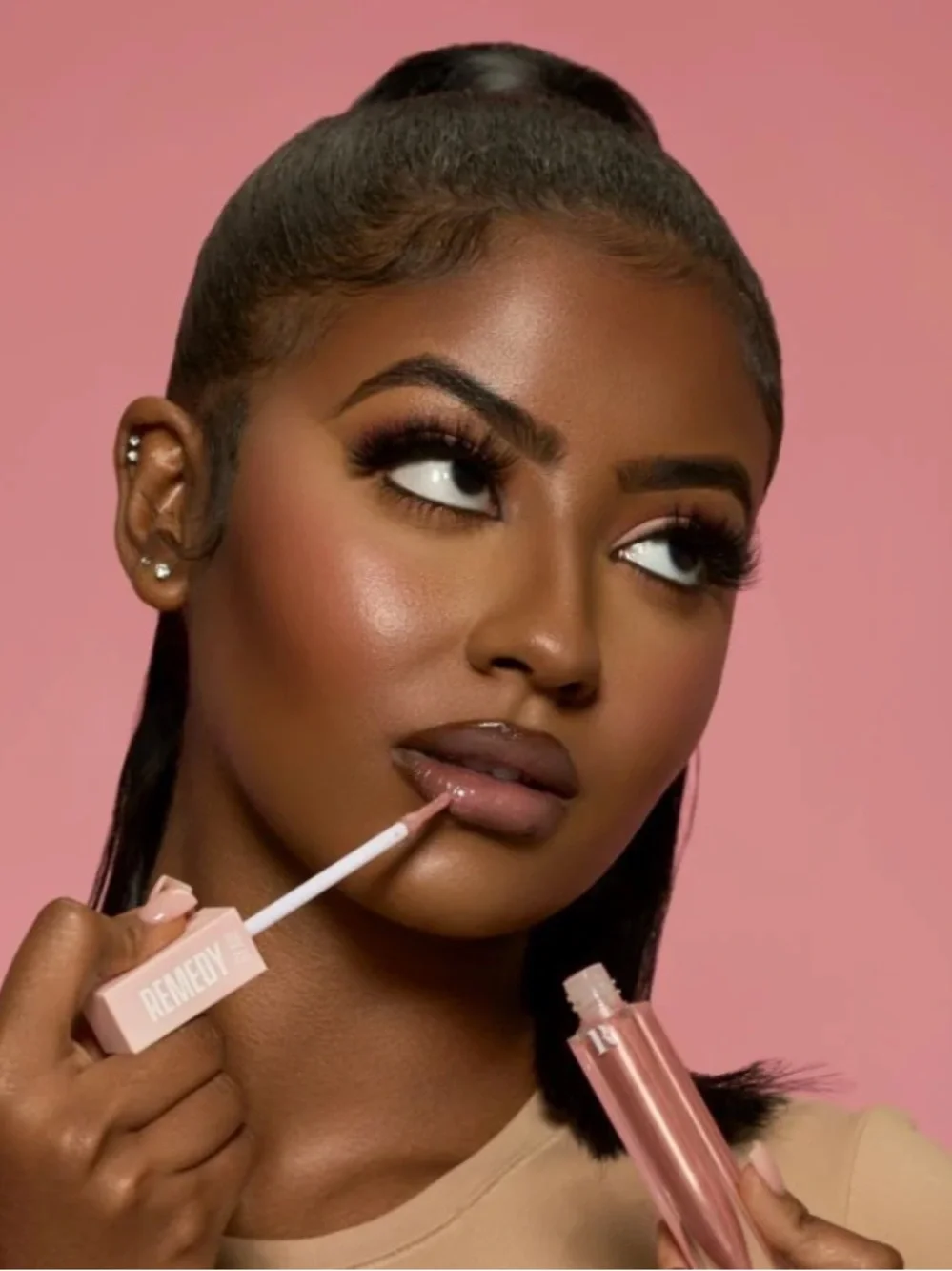 Remedy by Ari glossy pink